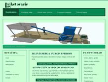 Tablet Screenshot of briketovacielisy.etrh.net